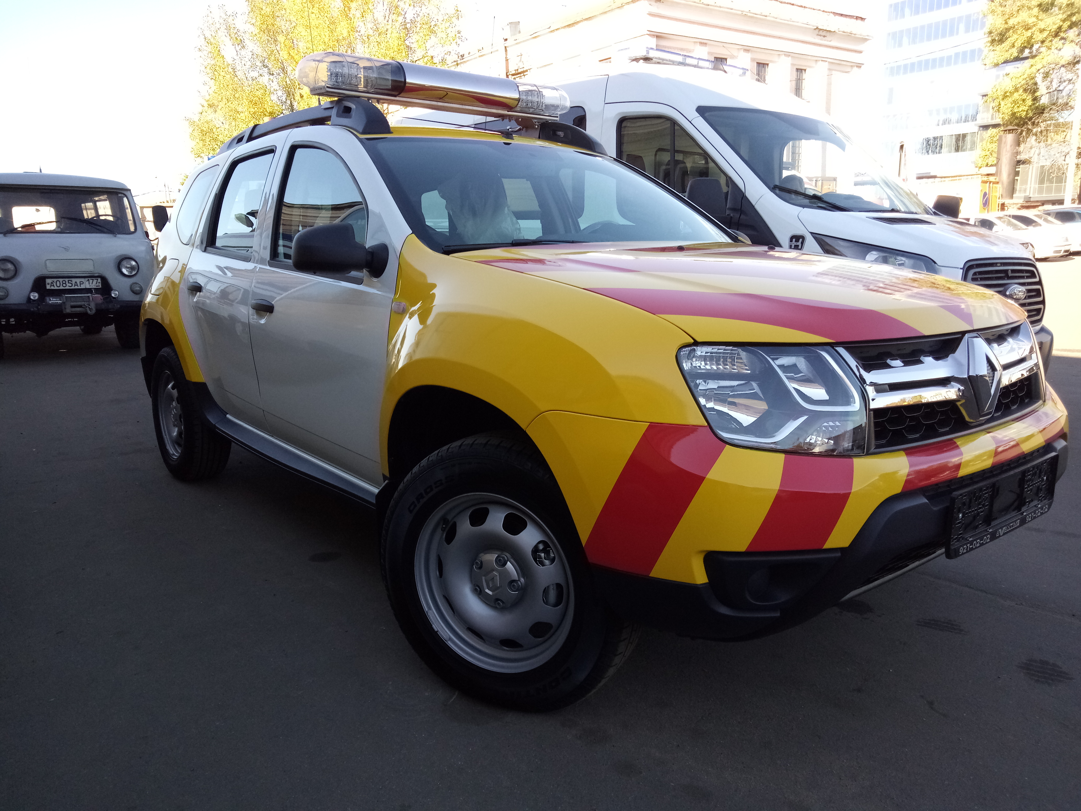 Спецавтомобиль Renault Duster для аэропорта 